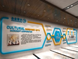 桃园文化墙有助于企业什么改善？带来什么实际意义？