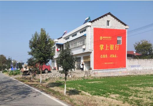 桃园墙体广告具有的独特优势