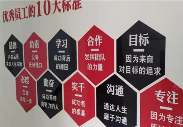 桃园公司文化墙的作用