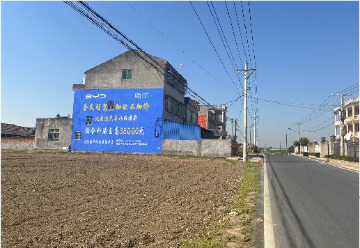 桃园墙体广告用的是什么漆？