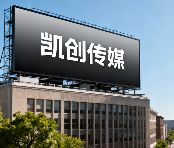 桃园户外广告牌的设计与制作