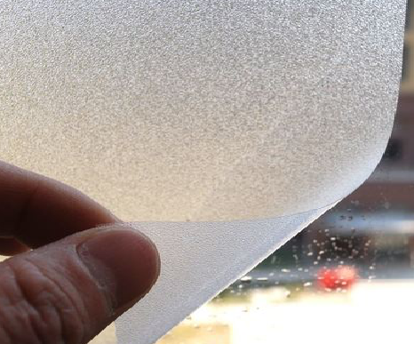 桃园玻璃门外面粘广告用什么材料好？